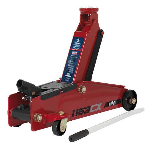 Trolley Jack 3 Tonne Long Reach Heavy-Duty