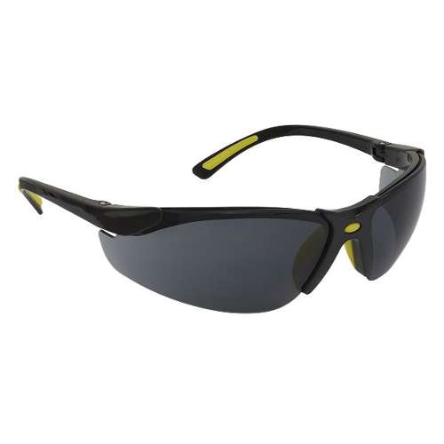 Zante Style Smoke Lens Safety Glasses with Flexi Arms