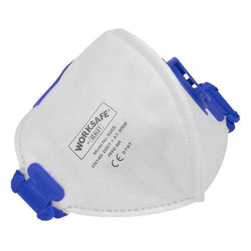 Valved Fold Flat Mask FFP2 - Pack of 10