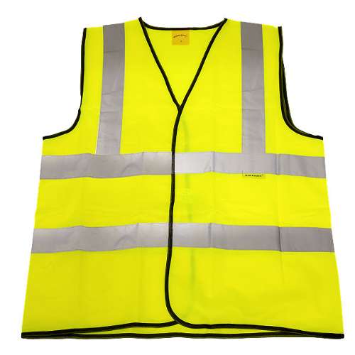 Hi-Vis Waistcoat (Site and Road Use) Yellow - Large