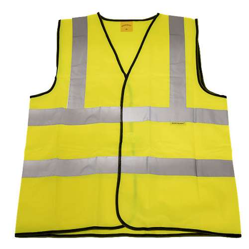 Hi-Vis Waistcoat (Site & Road Use) Yellow - X-Large