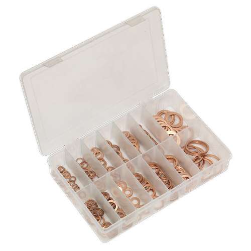 Copper Sealing Washer Assortment 250pc - Metric