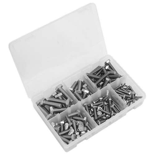 Stainless Steel Setscrew Assortment 150pc M5-M10