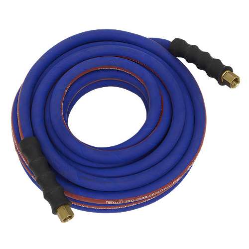 Air Hose 10m x &#216;10mm with 1/4"BSP Unions Extra-Heavy-Duty