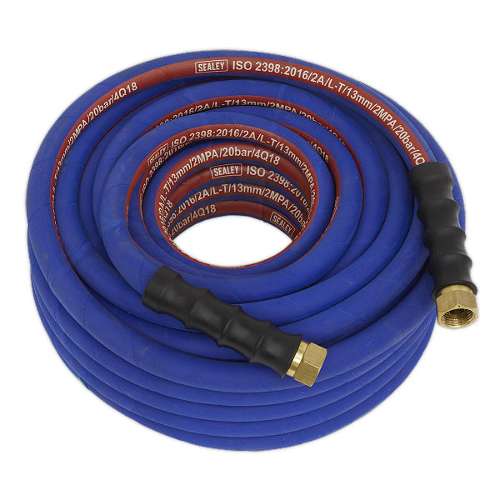 Air Hose 20m x &#216;13mm with 1/2"BSP Unions Extra-Heavy-Duty