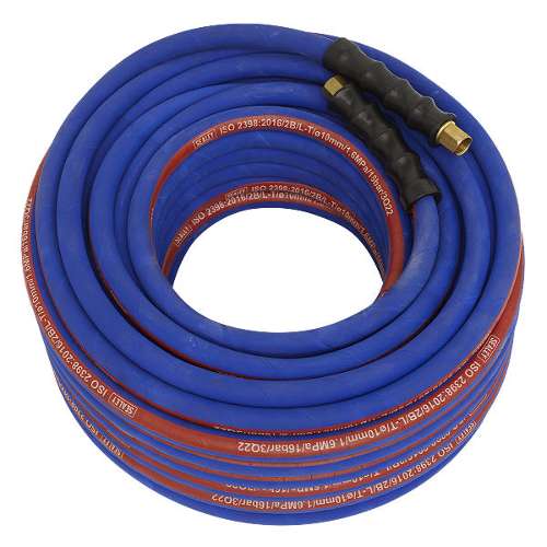 Air Hose 30m x &#216;10mm with 1/4"BSP Unions Extra-Heavy-Duty