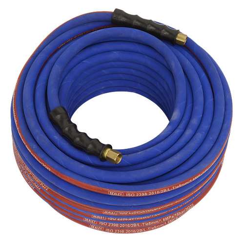 Air Hose 30m x &#216;8mm with 1/4"BSP Unions Extra Heavy-Duty