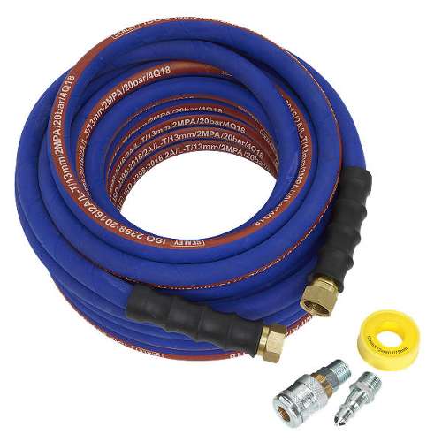 Air Hose Kit 15m x &#216;13mm High Flow with 100 Series Adaptors