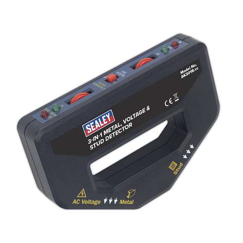 Metal, Voltage & Stud Detector 3-in-1