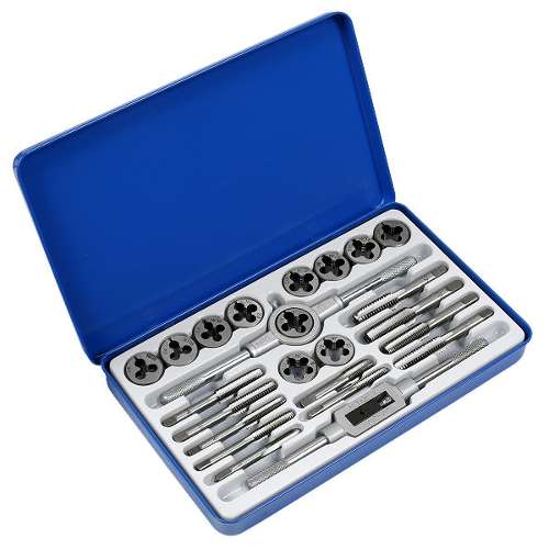 Tap & Split Die Set Imperial 24pc