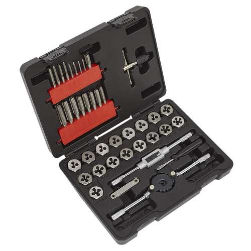 Tap & Hex Die Set 39pc - Metric