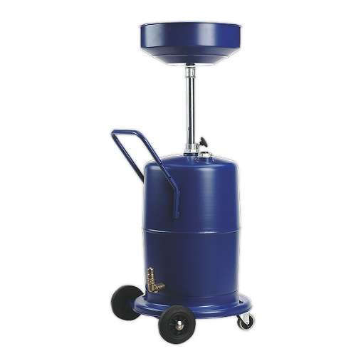 Mobile Oil Drainer 75L Pump-Away