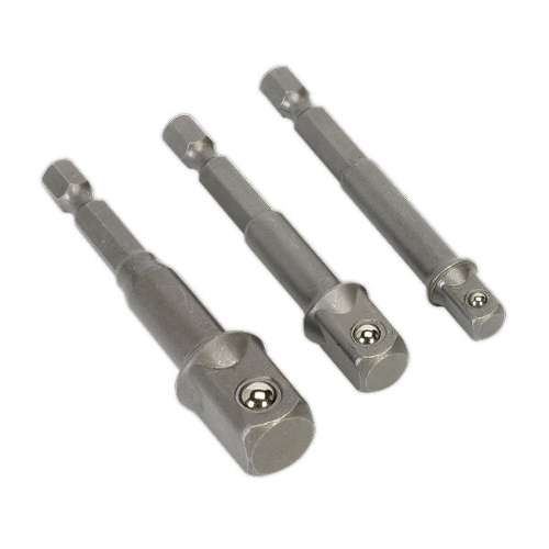 Socket Adaptor Set 3pc Power Tool