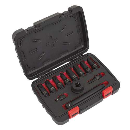 Impact Socket Bit & Accessories Set 12pc 3/4"Sq Drive