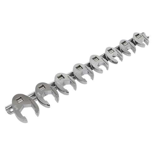 Crow's Foot Spanner Set 8pc 3/8