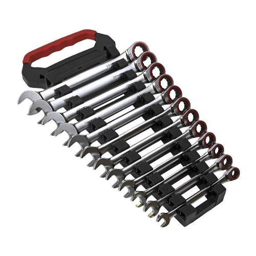 Ratchet Combination Spanner Set 12pc Metric Platinum Series