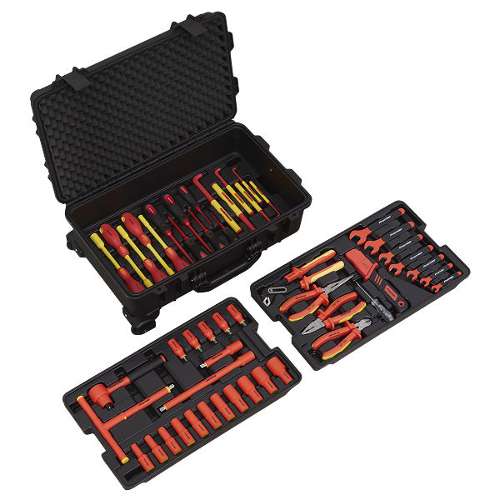 1000V Insulated Tool Kit 3/8"Sq Drive 50pc