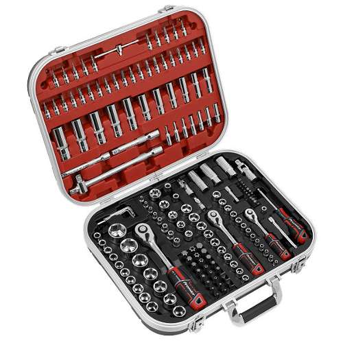 Socket Set 172pc 1/4", 3/8" & 1/2"Sq Drive WallDrive&#174;