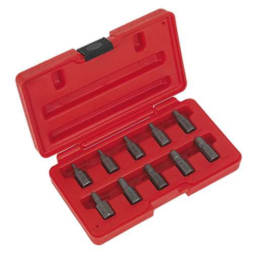 Multi-Spline Screw Extractor Set 10pc