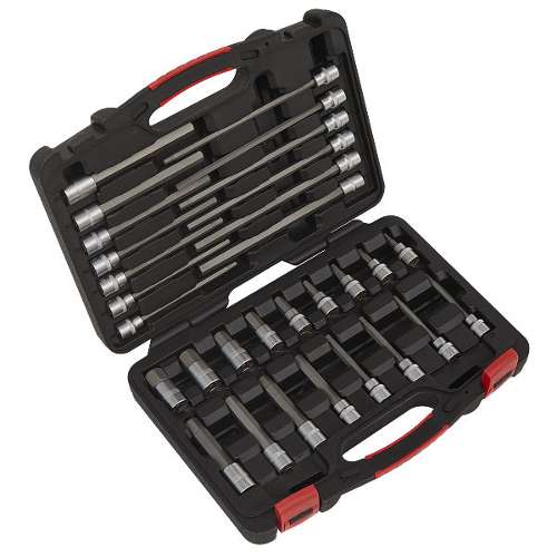 Hex Socket Bit Set 30pc 3/8"Sq Drive - Platinum Series