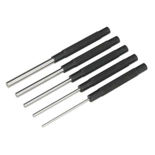 Parallel Pin Punch Set 5pc Long Pattern