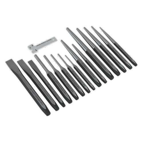 Punch & Chisel Set 16pc