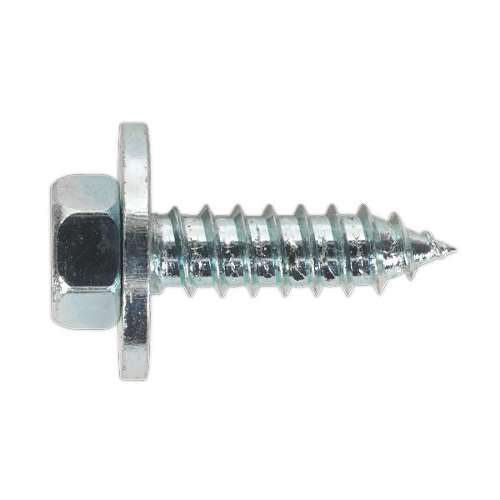 Acme Screw with Captive Washer #12 x 3/4" Zinc Pack of 100