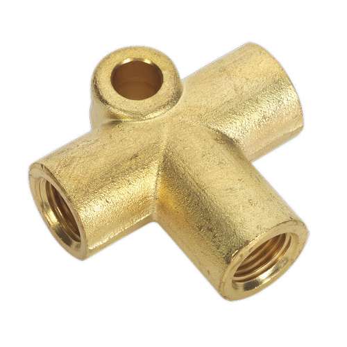 Brake Tube Connector M10 x 1mm 3-Way