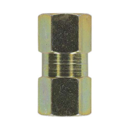 Brake Tube Connector M10 x 1mm Female to Female Pack of 10