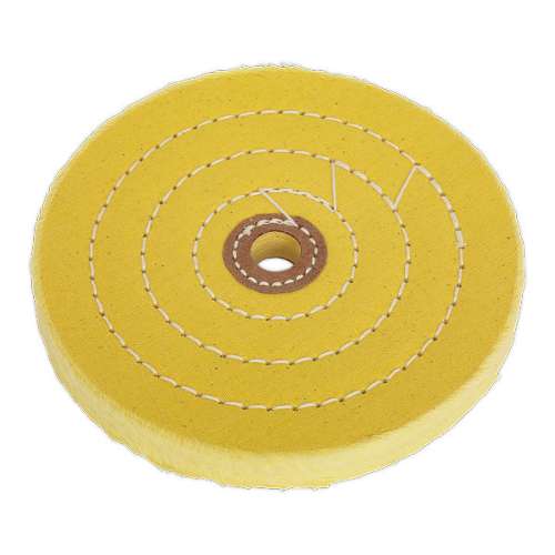 Buffing Wheel &#216;150 x 13mm &#216;13mm Bore Coarse