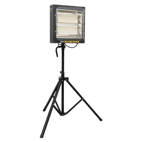 Ceramic Heater with Tripod Stand 1.2/2.4kW - 110V