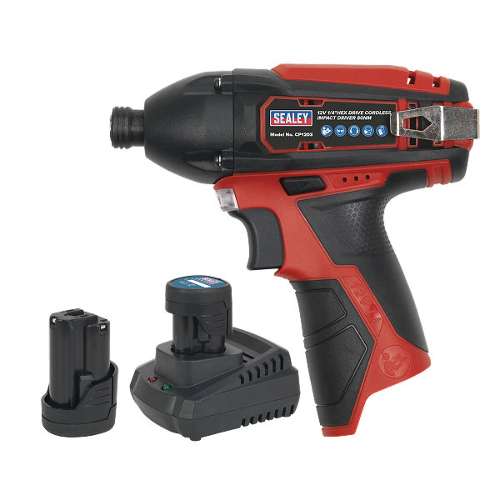 Impact Driver Kit 1/4" Hex Drive 12V SV12 Series - 2 Batteries