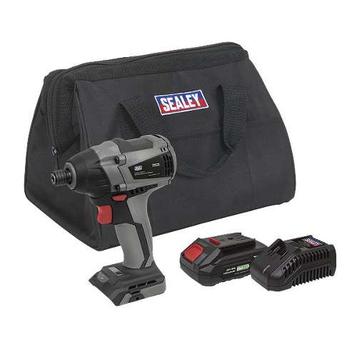 Brushless Impact Driver Kit 1/4" Hex 20V 2Ah SV20 Series