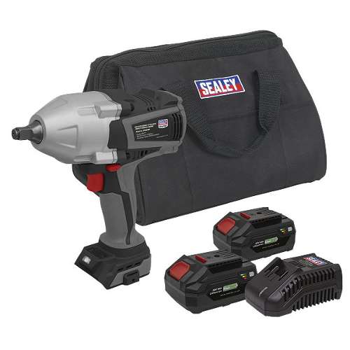 Cordless Impact Wrench Kit 20V SV20 Series - 2 Batteries