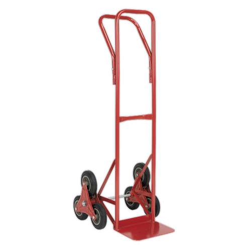 Sack Truck Stair Climbing with Solid Tyres 150kg Capacity