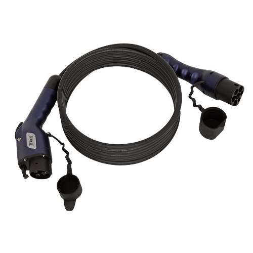 EV Charging Cable Type 1 to Type 2 16A 5m