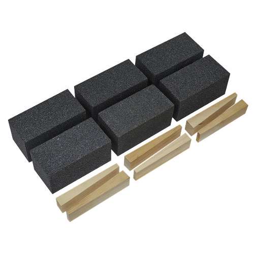 Floor Grinding Block 50 x 50 x 100mm 24Grit - Pack of 6