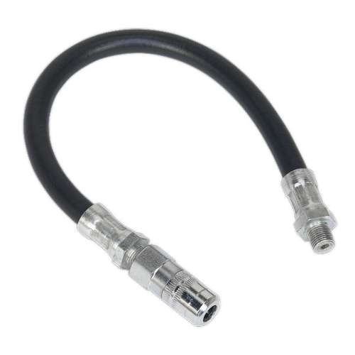 Rubber Delivery Hose with 4-Jaw Connector Flexible 300mm 1/8"BSP Gas