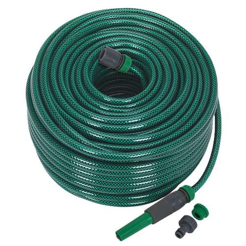 Water Hose 80m with Fittings