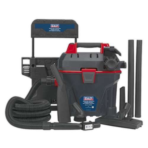 Garage Vacuum 1500W with Remote Control - Wall Mounting