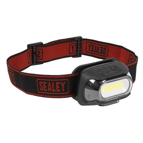 Rechargeable Head Torch with Auto-Sensor 8W COB LED