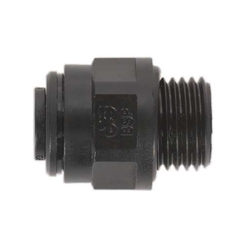 Straight Adaptor 10mm x 1/4"BSP Pack of 5 (John Guest Speedfit&#174; - PM011012E)