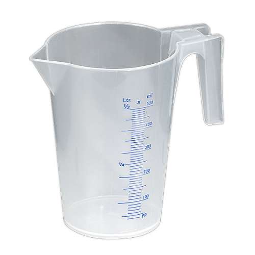 Measuring Jug Translucent 0.5L