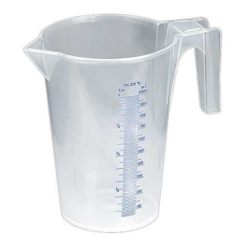 Measuring Jug Translucent 1L