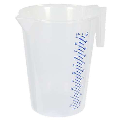 Measuring Jug Translucent 5L