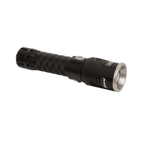 Aluminium Torch 5W SMD LED Adjustable Focus Rechargeable with USB Port