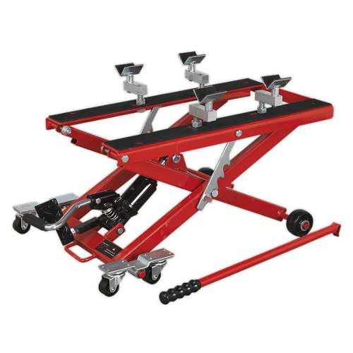 Motorcycle & Quad Scissor Lift 500kg Capacity Hydraulic