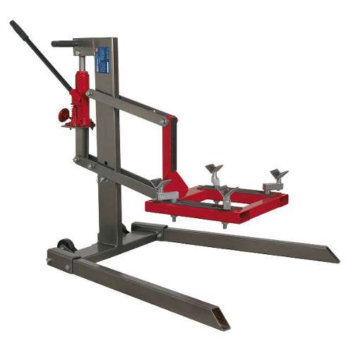 Single Post Hydraulic Portable Motorcycle Lift 450kg Capacity