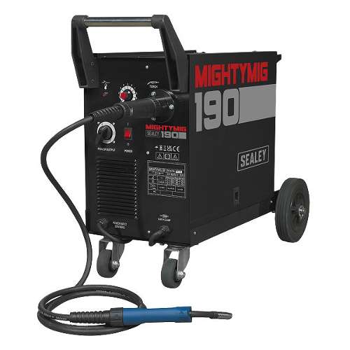 Professional Gas/No-Gas MIG Welder 190A with Euro Torch