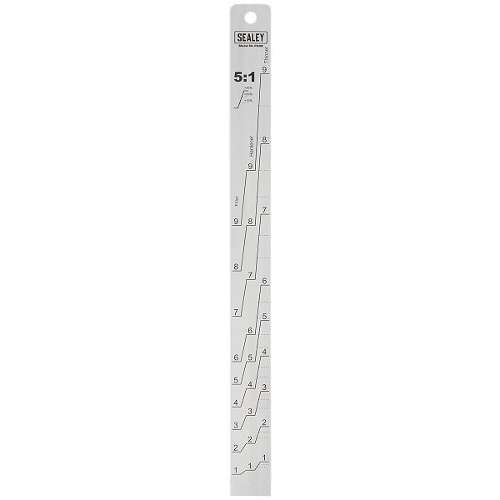 Aluminium Paint Measuring Stick 5:1/5:3